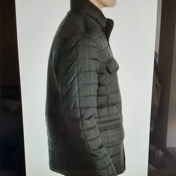 Tommy Hilfiger Men's quilted European car coat - Picture 10 of 11